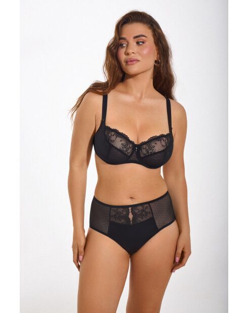 Soutien-gorge souple à armatures Marta Spec noir
