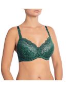 Reggiseno con ferretto morbido color smeraldo Viktoria