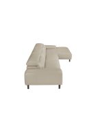 5-Sitzer-Tagesbettsofa aus grauem Stahl - 106x316x176 cm