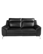 2-Sitzer-Relaxsofa aus schwarzem Stahl - 106x192x93 cm