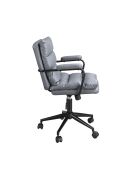 Bürodrehsessel, grau/schwarz, 10 x 59 x 63 cm