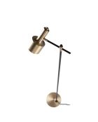 Lampadaire en aluminium doré - 7,5x50x30 cm