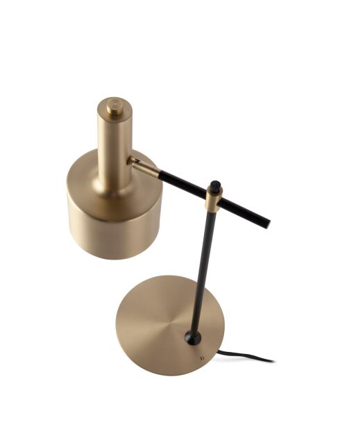 Lampadaire en aluminium doré - 7,5x50x30 cm