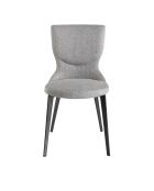 Stuhl grau/anthrazitgrau - 7x45x57 cm