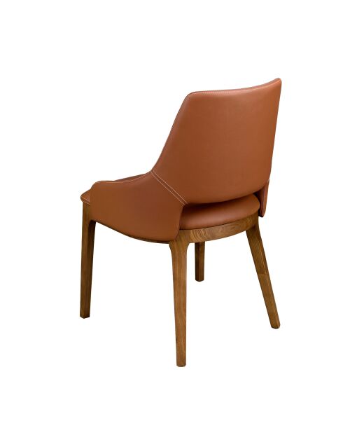 Chaise  brun/noyer - 7x54x61 cm