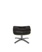 Pouf  brun/noyer/gris foncé - 10x52x42 cm