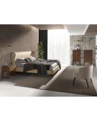 Fauteuil  crème/brun - 19x74x70 cm