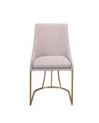 Silla gris/rosa - 7x50x59 cm