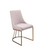 Silla gris/rosa - 7x50x59 cm