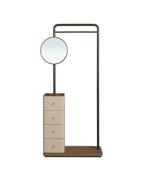 Porte-manteau en bois - 48x84x30 cm