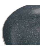 Sartén de inducción de aluminio prensado gris - D.28 cm