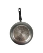 Sartén de inducción de aluminio prensado gris - D.28 cm