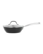 Sauteuse Aluminium  forgé inox induction-D.24 cm x 6.5 cm