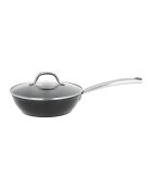 Sauteuse Aluminium  forgé inox induction-D.24 cm x 6.5 cm