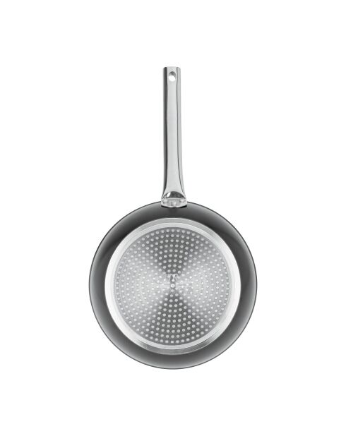 Sauteuse Aluminium forgé inox induction-D.24 cm x 6.5 cm