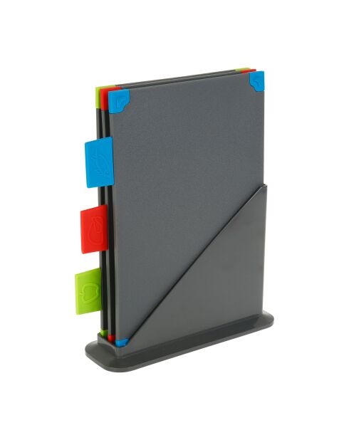 3 grijze snijplanken - 29 x 22,5 cm