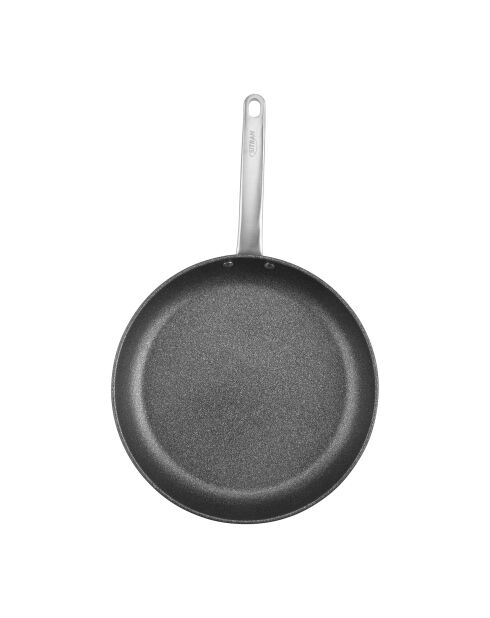 Poêle induction  en Aluminium forgé recyclé grise -D.30 cm
