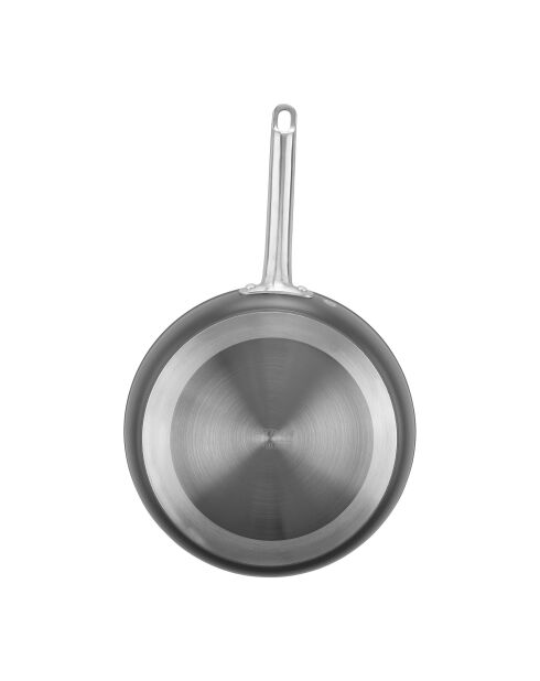 Poêle induction  en Aluminium forgé recyclé grise -D.30 cm