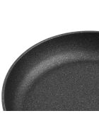 Poêle induction  en Aluminium forgé recyclé grise -D.30 cm