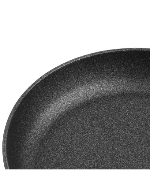 Poêle induction  en Aluminium forgé recyclé grise -D.30 cm