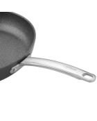 Poêle induction  en Aluminium forgé recyclé grise -D.30 cm