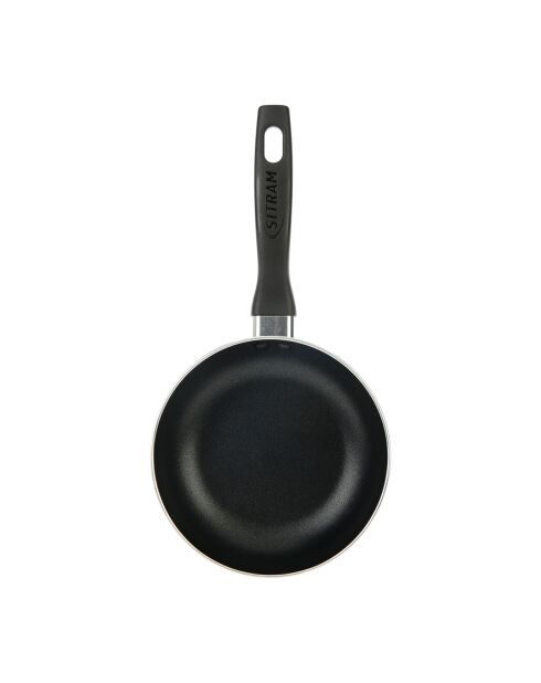 Padella in alluminio pressato grigio - D.14 cm