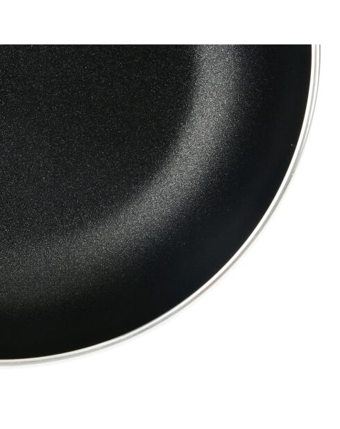 Padella in alluminio pressato grigio - D.14 cm