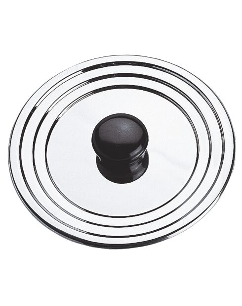 Couvercle universel Inox gris - D.22 cm