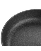 Poêle induction en Aluminium forgé recyclé grise -D.24 cm