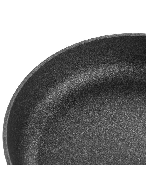 Poêle induction en Aluminium forgé recyclé grise -D.24 cm