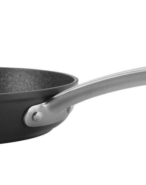Poêle induction en Aluminium forgé recyclé grise -D.24 cm