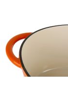 Cazuela naranja de hierro fundido - 9 L