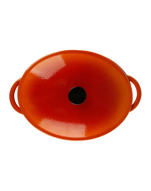 Oranje gietijzeren braadpan - 9 l