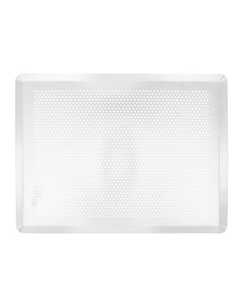 Bandeja de horno perforada de aluminio - 39,5x29,5x1,5 cm