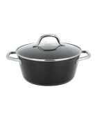 Inductiekookpot van gesmeed aluminium van roestvrij staal - 24x10 cm