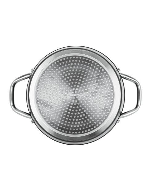Faitout induction  en Aluminium forgé inox - 24x10 cm
