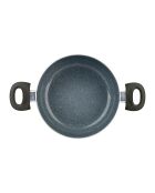 Inductiekookpot van geperst aluminium - D.24x10,5 cm