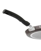 Inductie-crêpemaker van gerecycled geperst aluminium - D.28 cm