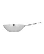 Wok a induzione in acciaio inox - D.28 cm
