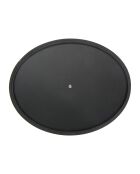 Zwarte ovale geëmailleerde gietijzeren braadpan - 9 L