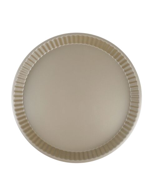 Moule à tarte Acier bronze - D.30 cm