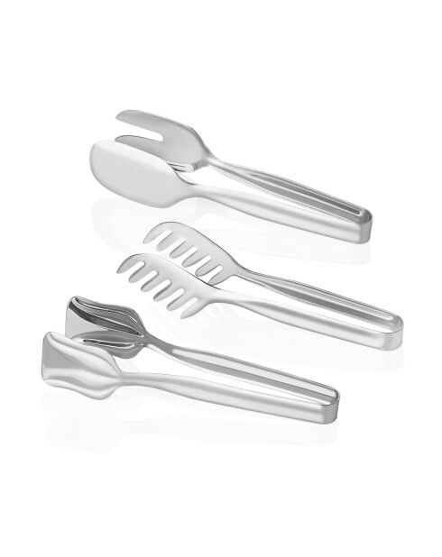 Set utensili cromato - 3 pezzi