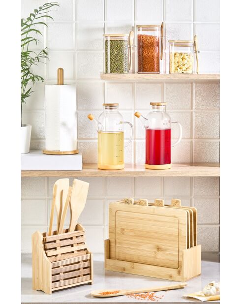 Set da cucina in legno - 20 pezzi