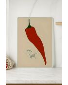 Tabla de cortar multicolor - 30x40 cm