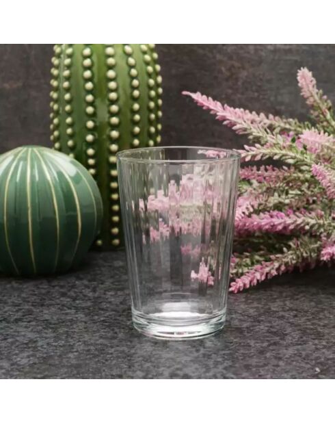 Set di 6 bicchieri trasparenti - 210 ml