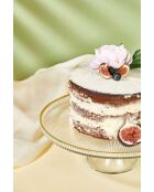 Piatto da portata trasparente - D.28 cm