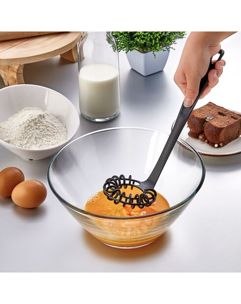 Zwarte mixer - 23x4 cm