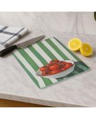 Mehrfarbiges Schneidebrett - 30x40 cm