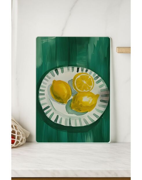 Tabla de cortar multicolor - 20x30 cm