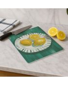 Tabla de cortar multicolor - 20x30 cm